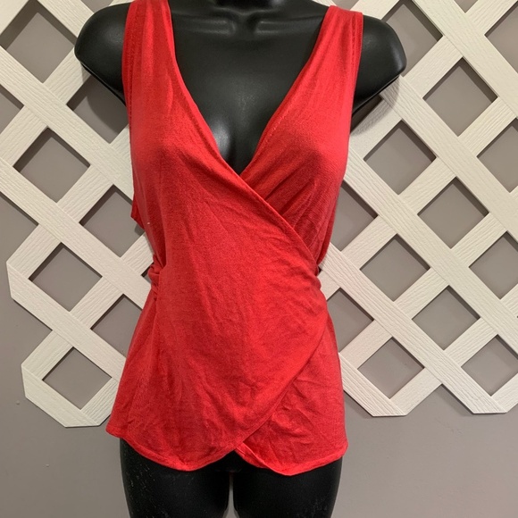 BCBG MAXazria wrap blouse - Picture 2 of 6